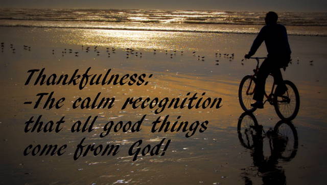 thankfulness