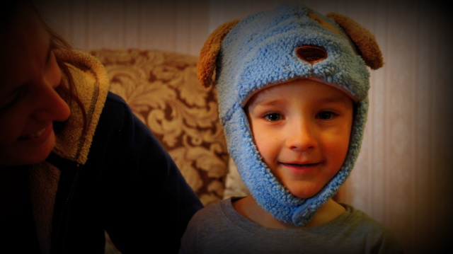 We even got a few gifts from family in the US