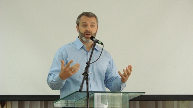 pastor preaching